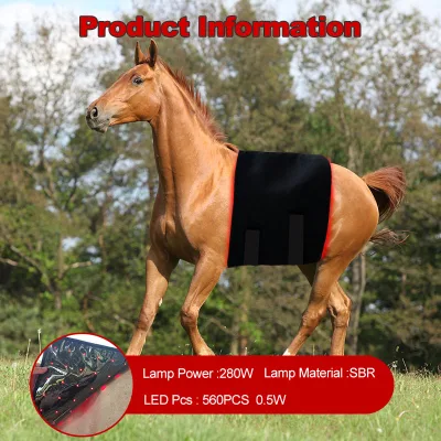ISO CE Certified Horse Therapy Pad 180x70cm Large for Deep Tissue Horse Care