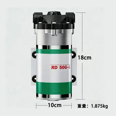 Electric Automatic Shut-Off Booster Pump for RV and Car Use RO Water Filter System Replacement Pressure Pump