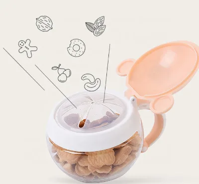 BAOHUI China Spill Proof Kids Snack Catcher Toddler Snack Bowl Baby Snack Holder