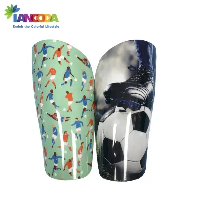3D Vacuum Machine Transfer Printing Shin Pads Leg Guards Sublimation Shinguards Made of Durable Plastic for Protection