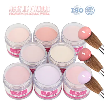 Nail for Price Wholesale Bulk Clear in Nails 1 Custom Set and New Label Professional Liquid Jars Dipping Quality Acrylic Powder