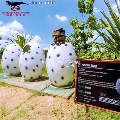 Hot Sale Amusement Park Custom Made Simulation Photo-taking Dinosaur Egg for Sale