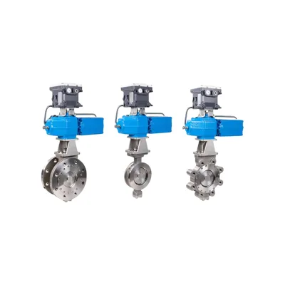 METSOO Neles Valmet Series L6 LW and LG Butterfly Valve Neldisc High Performance Triple Eccentric Disc Valves Zero Leakage