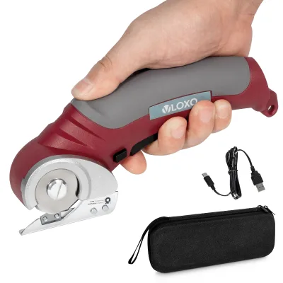 4.2V Small Carpet Lithium Electric Scissors New Electric Fabric Scissors Handheld Clothing Leather Tailoring Cloth Scissors