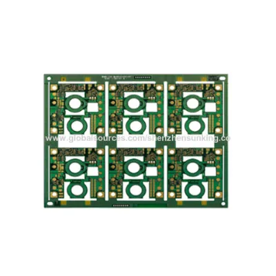 6 Layers PCB with heavy copper and immersion gold treated