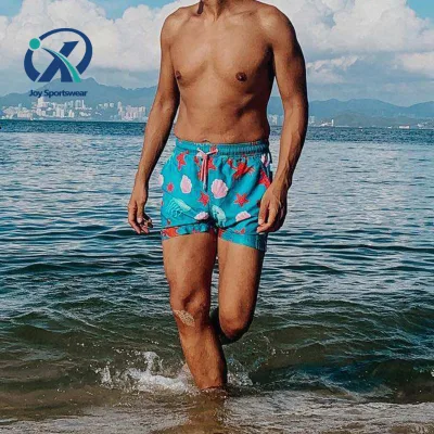 Custom Logo Mens Swimwear Fitness Custom Board Shorts High Quality Quick Dry Beach Swimming Shorts