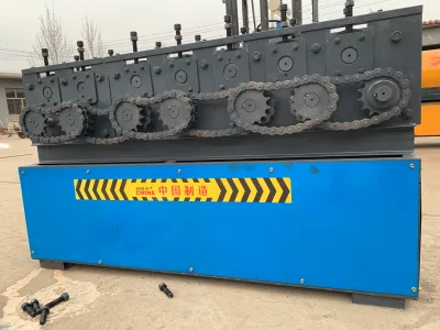 Factory Direct Angle Steel Straightening Rust Removal Machine, Multifunctional Angle Iron Straightener to Remove Cement & Rust