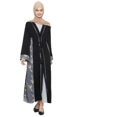 Belief Islamic Clothing Wholesale Muslim Ramadan Robe Solid Long Prayer Abaya Jilbab