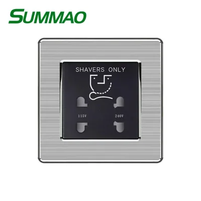 Wholesale Durable Multi Purpose Thai Socket Multimedia Plug Outlet, 1Gang Shaver Socket for Hotel Used