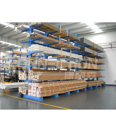 Connection Customized Steel Corrosion Protection Phosphorized Heavy Duty Cantilever Racking Shelves for Warehouse Rebar Storage
