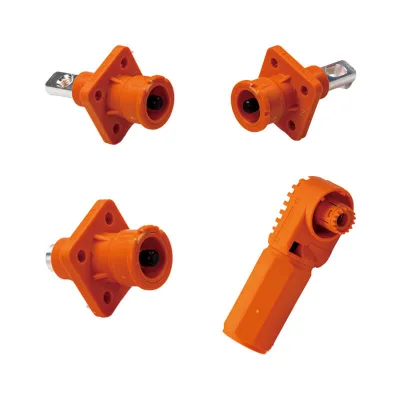 FSP 6.0 Signal core 90 degrees Right Angle Connector High voltage connection between energy storage cabine