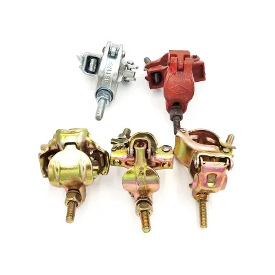 Fasteners Construction Steel/Cast Iron Pipe Scaffolding Cross and Beam Connectors Forged Japanese-Style Stamped Couplers