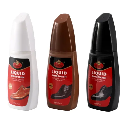 OEM/ODM Shoe Cleaning Kit Liquid Shoe Polish Shoe Polish Kit 75ml for Men