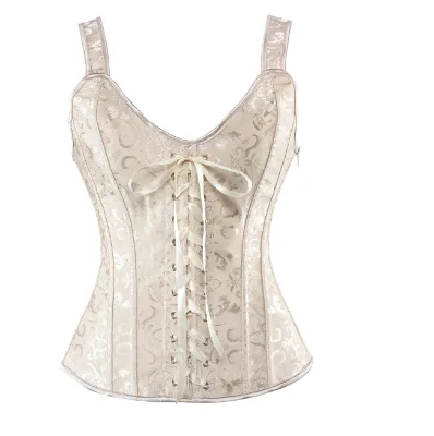Women Court Corset Sexy Cotton Slimming Waist Shaping Overbust Corset