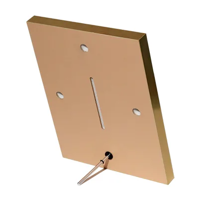 Factory Supplier MDF+foam Light Weight Frameless Self Adhesive Picture Block Photo Tile Picture Frame