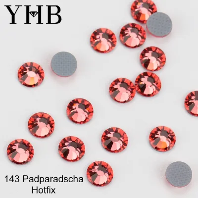 Hotfix Rhinestone Flatback Crystal Black Diamond Glass Rhinestone for Bags,T-shirts, Nail Art, Shoes,Diy Decoration