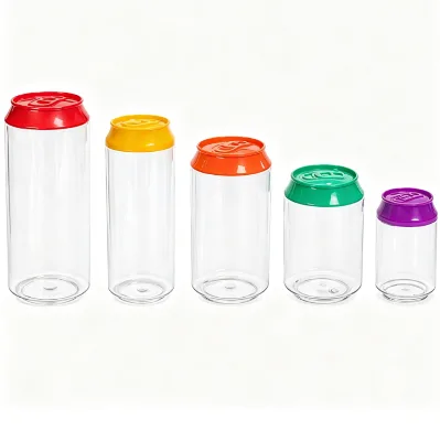 High Quality Pet Cola Jar 100ml 130ml 330ml 480m Soda Bottle With Customized Labels or Printing