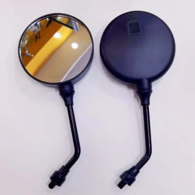 New Wholesale 10mm Bajaj Boxer Mirror for Pulsar BM100/CT100 Motorcycle Rearview Right Side Metal Flat No Distortion