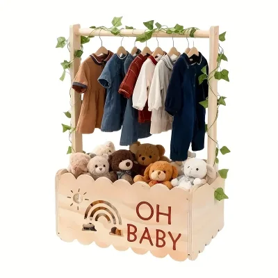 wooden baby shower crate 10 moq for Gifts And Decorations wooden baby shower crate with swing and wooden baby shower crate