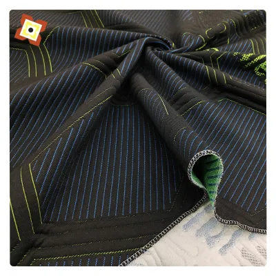 Fabric for Mattress Sofa Car Chair Protection Graphene Mattress Fabric Factory Jacquard Knitted Fabric Polyester