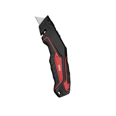 Wholesale Retractable Box Cutter Utility Knife with Trapezoid Blades for Precision Cutting, Craft, Packaging