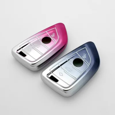 DM Gradient Car Key Case Cover Car Accessories Key Cover for BMW Designed for Vehicle Keys