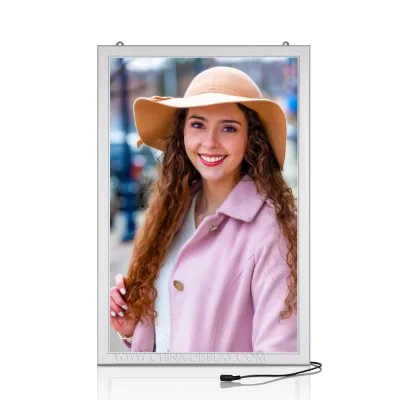 Slim Edge-Lit Light Box Lightweight Shatterproof Easy to Install Suitable for Yoga Studios Meditation Centers to Create Ambiance