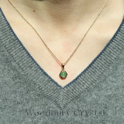 Natural Crystal Necklace, Exquisite Crystal Necklace Fashion Chain