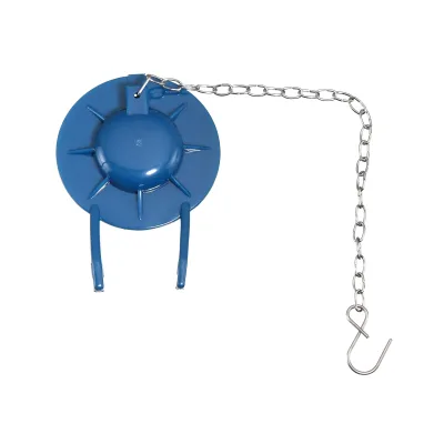 Azure Flexible Rubberized Toilet Tank Seal Replacement With Durable Stainless Steel Lift Linkage Hardware