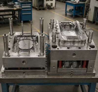 Custom ABS PP Plastic Injection Mold for LED Lamp Housings and Product Development
