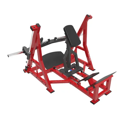 Bodystorm DH100 Commercial Fitness Equipment Back Exercise Plate Loaded Linear Row Machine Iron Construction Safety Adjustable