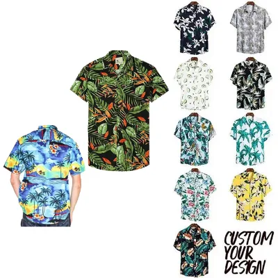 Custom Couple Matching Outfits Polynesian Hawaii Print Women's Slip Dress + Men's Casual Shirt and Beach Shorts Suit Beach Wear