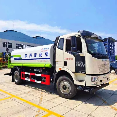 Euro 6 Faw 12cbm Sprinkler Truck Landscaping Spraying Truck Drinking Water tank Truck