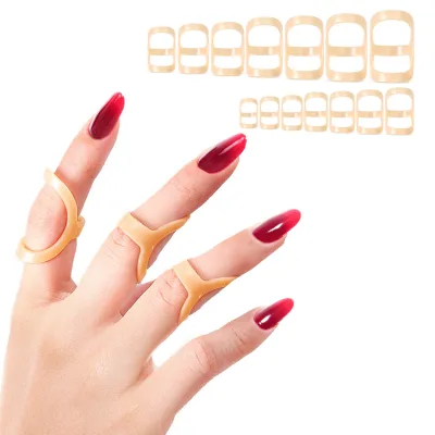 Oval Finger Splint, Finger Support Straightener Brace for Thumb Middle Pinky, Ring, Middle Finger HA01744