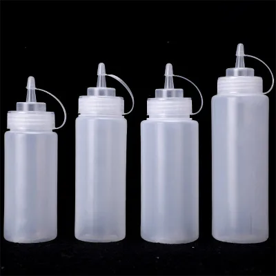 Wholesale Custom 120ml Plastic Chili Sauce Squeeze Bottles with Twist Top Caps
