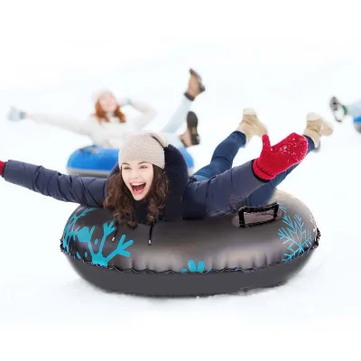 Factory Customize Hot Sell PVC Inflatable Flying Speed Tube Inflatable Snow Tube for Winter Sports