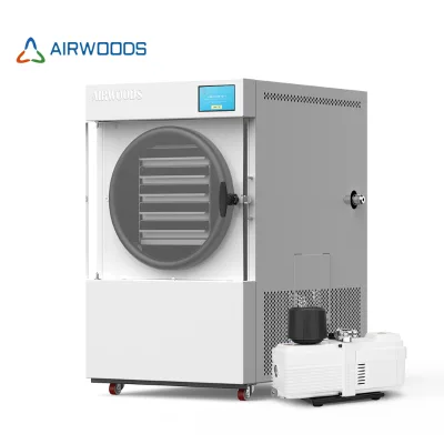 7kg Commercial Freeze Dryer with Automatic Exhaust and Water Drainage for Large Batch Food Processing