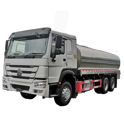 Factory HOWO Sinotruk 371hp 6X4 10 Wheeler Aluminum Oil Tanker Truck Fuel Tank Truck for Sales