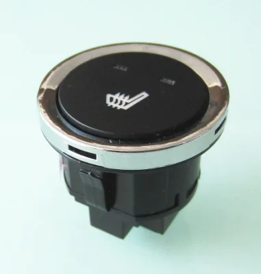 Automobile Round Heating Seat Switch Button for Universal Car