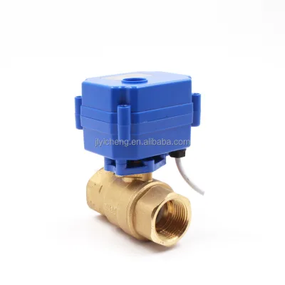 Manufacturer Supplies Compact Electric Ball Valve Electric Two-Way Valve for Water Control