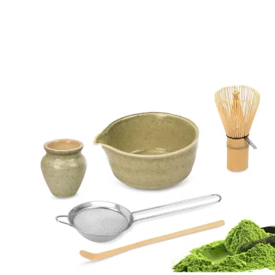 Premium Matcha Tea Making Kit for Traditional Japanese Tea Ceremony Ideal Matcha Gift Tooling Set