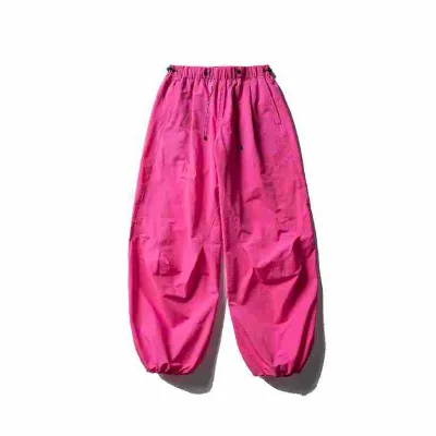Midweight Sporty Canvas Outdoor Functional Workwear Pants Waterproof Windproof Quick Drying Straight Tube Loose Umbrella Pants