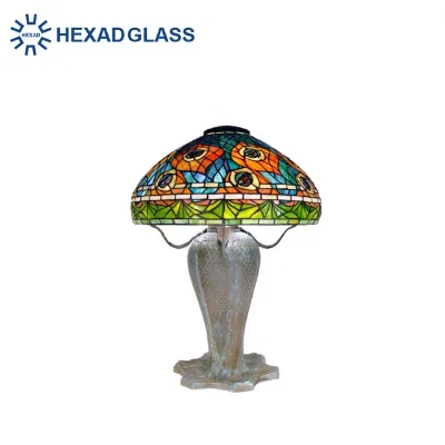 Classic Red Rose bar Dining Room Bedroom Bedside Table Lamp Tiffany's Stained Glass Night Light tiffany Lighting Catalog