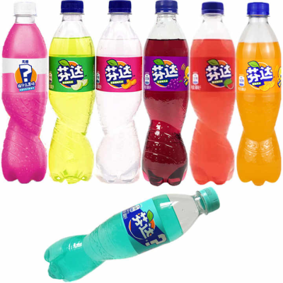 Factory Wholesale Hot Selling Drinks 500ml*12 Bottles of Fruity Carbonated Soft Drinks Exotic Drinks