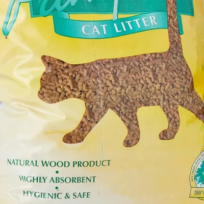 Natural Pine Wood Cat Litter Dust-Free Strong Clumping Bulk Cat Sand 6MM 8MM 15kg Enhanced Pellets Refill