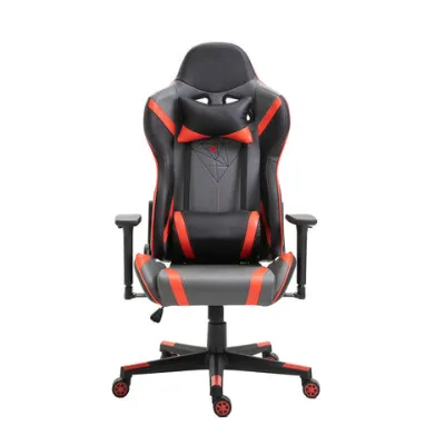 PU Leather Office Ergonomic Racing Adjustable Reclining Computer PC Gamer Black Gaming Chair