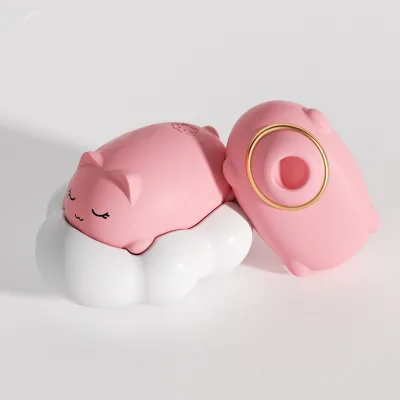Powerful Clit Suction Stimulator in Cute cat Shape with Multiple Vibration Intensities Waterproof and Easy to Clean Sex Toys
