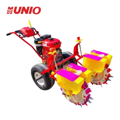 Multi-Functional 2-Row Seeder Fertilizer - Gasoline Engine for Unmatched Power and Ease