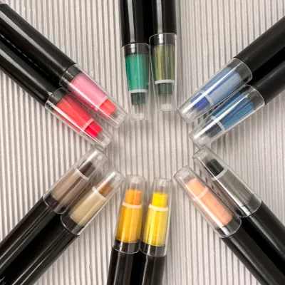 Good Price 24 Colors Oil Pastel 3 in 1 Artist Soft Wax Pencils Water Soluble Dual Tipsuitable for Artists, Beginners, Students
