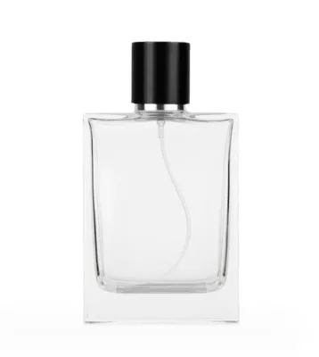 10-100ml New Luxury Women's Body Empty Round Perfume Glass Bottles and Different Cap Set